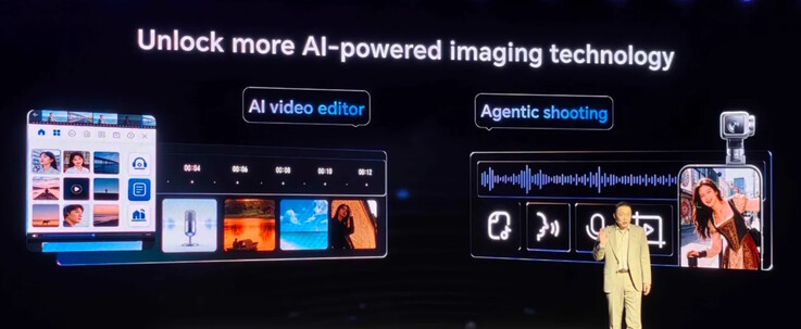 The Honor Robot Phone has an AI-powered video editor and video shooting assistant.