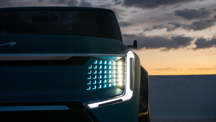 The Kia Concept EV9 SUV. (Image source: Kia)