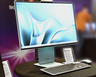 The Lenovo IdeaCentre AIO i desktops come in six colors, including this 27" all-in-one in Chill Blue.