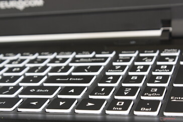 Full-size Arrow keys with slightly smaller NumPad keys