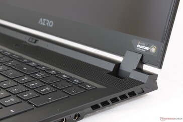 Sharper edges and corners compared to most other laptops in the market