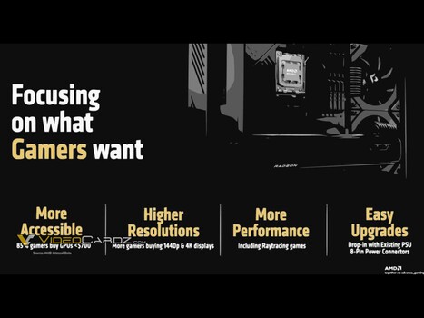 RX 9000 series AMD media slide (Image source: VideoCardz)