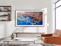 تلویزیون 75 اینچی Samsung The Frame QLED 4K با قیمت 1000 دلار آمریکا در ایالات متحده است.  (منبع تصویر: سامسونگ)