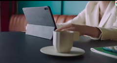 A shot of the MatePad Pro in its new video. (Source: Weibo)