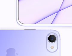 The iPhone SE (2023) may have a punch-hole front-facing camera. (Image source: @aaple_lab)
