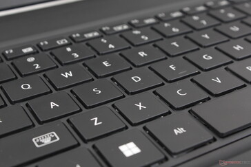 key backlight is red instead of white to be easier on the eyes if typing in darkness