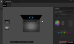 AlienFX is the market name for all the RGB lights and effects