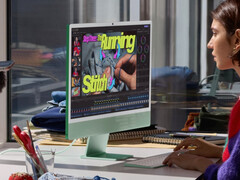 The 24-inch iMac now sports 10-core and 12-core versions of Apple's M6 chipset.