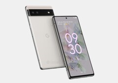 Leaked Pixel 6a renders. (Source: 91Mobiles X Onleaks)