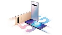 The Galaxy S10 5G likely accounts for a good chunk of Samsung&#039;s 5G sales (Image source: Samsung)