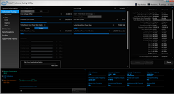 Optimized XTU settings