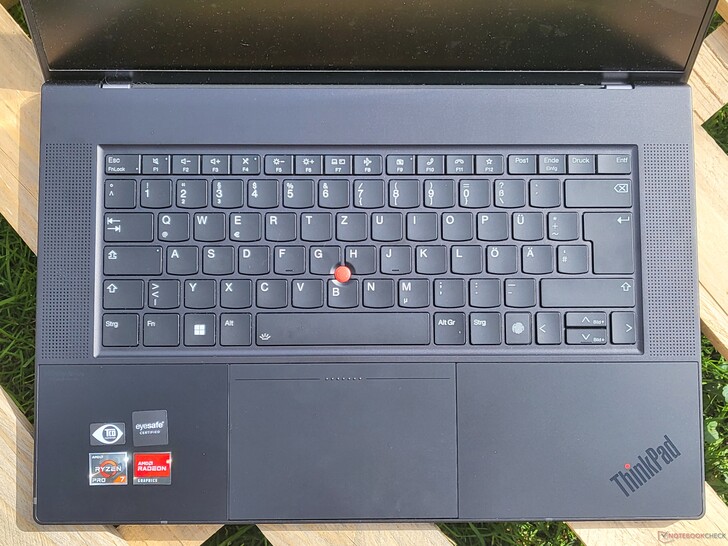 Lenovo ThinkPad Z16: keyboard