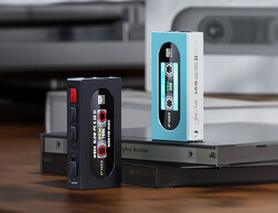 The KA15 is available in black and sky blue (Image source: FiiO)
