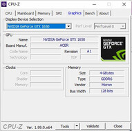 CPU-Z graphics Nvidia