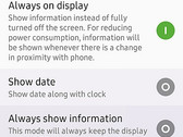 Always On Display app for Tizen-powered Samsung Z3 smartphone
