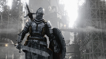 An image showing a knight in Bleak Faith: Forsaken. (Image source: Steam)