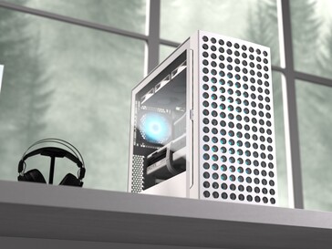 Cougar Airface Eco RGB White is shown (Image source: Cougar)