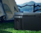 The EcoFlow Glacier portable cooler has two storage compartments. (Image source: EcoFlow)