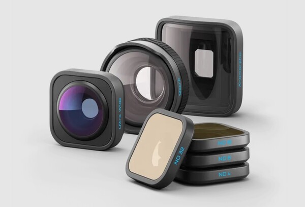 The HB-Series Lens Collection saves buyers money than buying the lenses and filters separately. (Image source: GoPro)