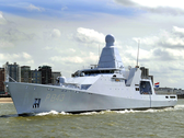 A picture of the HNLMS Groningen, a Holland class OPV