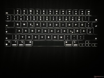 Keyboard backlighting