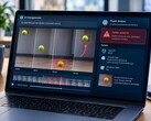 Laptop with Video AI, physical errors detected