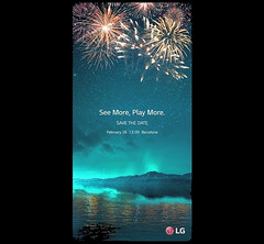 LG G6 launch invite February 26 in Barcelona