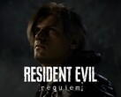 Leon Kennedy seen in a Resident Evil Requiem banner