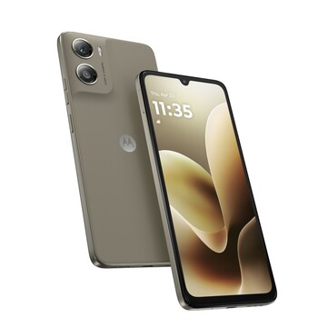 The Moto G06 in Pantone Laurel Oak. (Image source: Motorola)