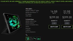 NVIDIA Shield tablet with 32 GB internal storage and 4G LTE connectivity now ready for pre-order for $399 USD