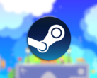 ROTA: Bend Gravity is now free, and it features 50 collectible gems, eight brightly-colored worlds, and plenty of block-pushing, pulling, and gravity puzzles. Pictured - a screenshot from the game with the Steam logo overlaid on top. (Image source: Steam - Edited)