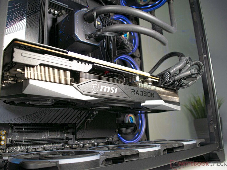 MSI Radeon RX 6950 XT Gaming X Trio 16G in our test system