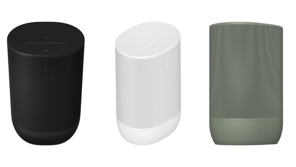 The Sonos Move 2 comes in three colors.