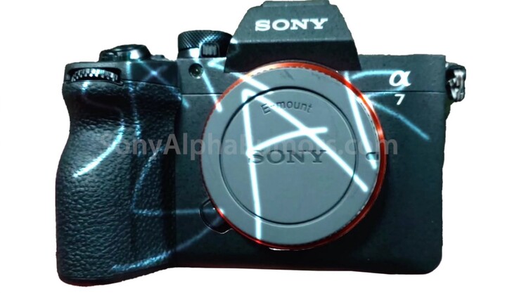 The Sony A7 V might get small exterior design changes (Image source: SonyAlphaRumors / Andrea Pizzini)