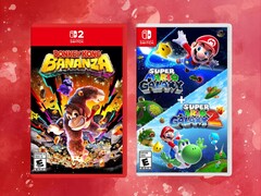 Switch and Switch 2 games on sale for Black Friday are shown (Image source: Amazon, Walmart with edits)