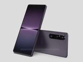 The Xperia 1 V will be hard to tell apart from its predecessor. (Image source: GreenSmartphones & @OnLeaks)