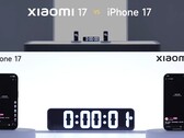 The Xiaomi 17 with 7,000mAh takes on the iPhone 17 with 3,692mAh and a 5,000mAh power bank (Image source: Xiaomi)
