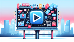 A missing skip button and new floating ads on YouTube are causing strife among users. (Image source: DallE3)
