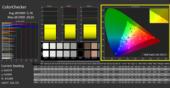 CalMAN - Color accuracy