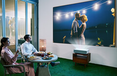 The LG CineBeam HU715QW delivers up to 2,500 ANSI Lumens of brightness. (Image source: LG)