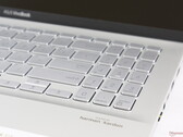 The NumPad and Arrow keys of the Asus VivoBook S15 are smaller, spongier, and more cramped than the main QWERTY keys despite having adjacent extra space for larger key caps