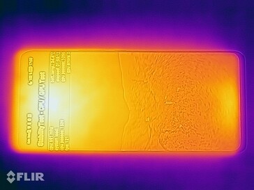 Thermal image - top side