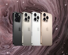 The iPhone 16 Pro and Pro Max retain the Titanium frame of their predecessors. (Image source: Apple, Adrien Converse on Unsplash, edited)