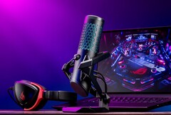 The ROG Carnyx is a USB condenser mic with direct headphone monitoring (Image Source: Asus)