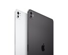 Close-up showing the rear design of the iPad Pro in silver and space black finishes, highlighting the camera and aluminium frame (Image source: Apple)