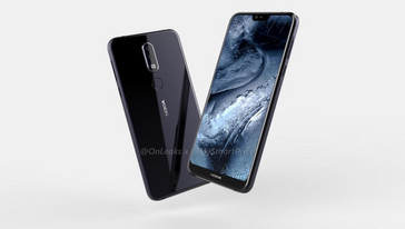 CAD renders of the Nokia 7.1 Plus.