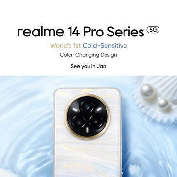 ...and in an official teaser. (Source: Realme IN)