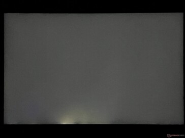 Slight backlight bleeding in SDR mode (enhanced view)