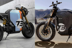 Super73 unveiled two new concept electric motorcycles based on the C1X platform. (Image source: Super73)