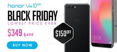 Honor View10 smartphone will be just $350 USD for four days only (Source: Honor)